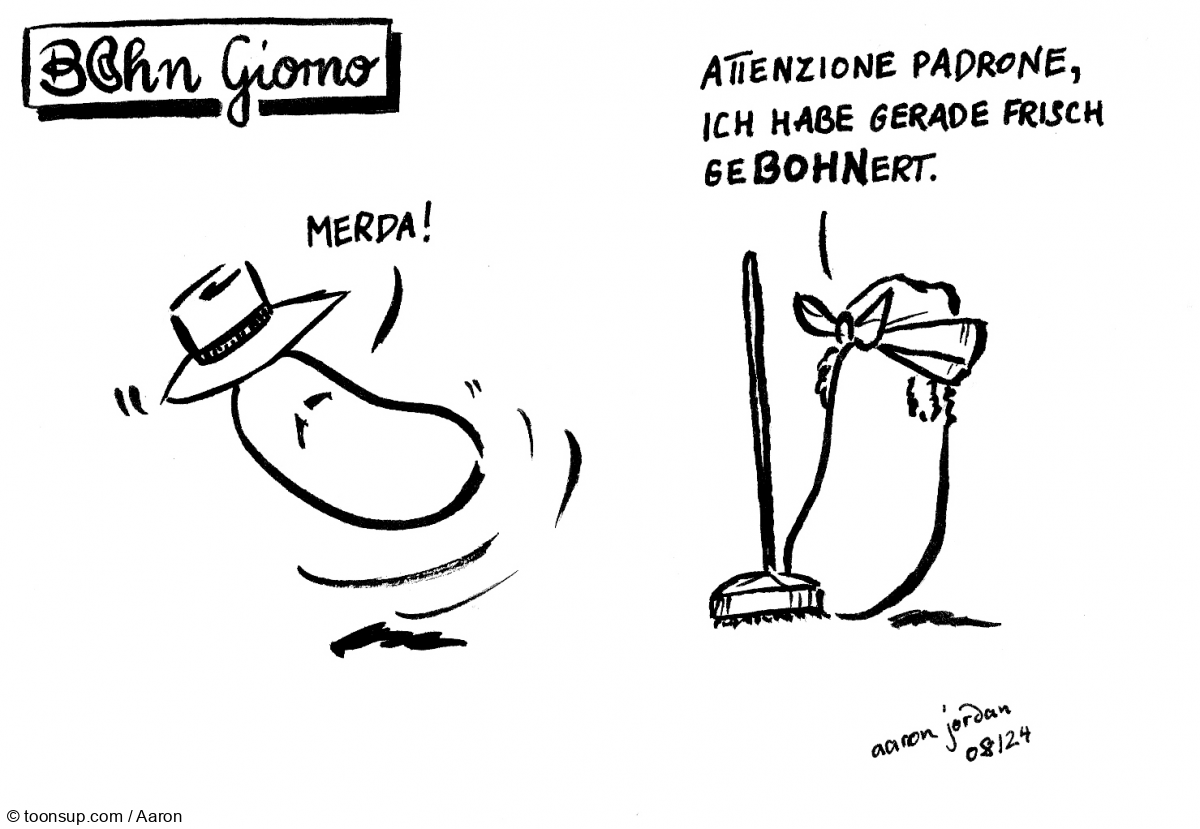 Cartoon: Bohn Giorno 1