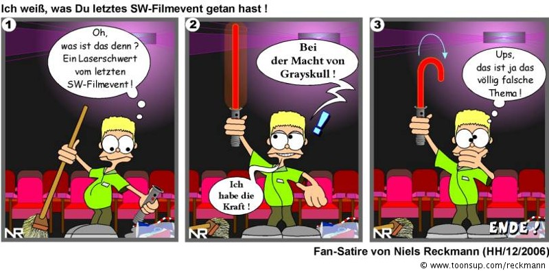 Comic: SW-Satire Filmevent 1