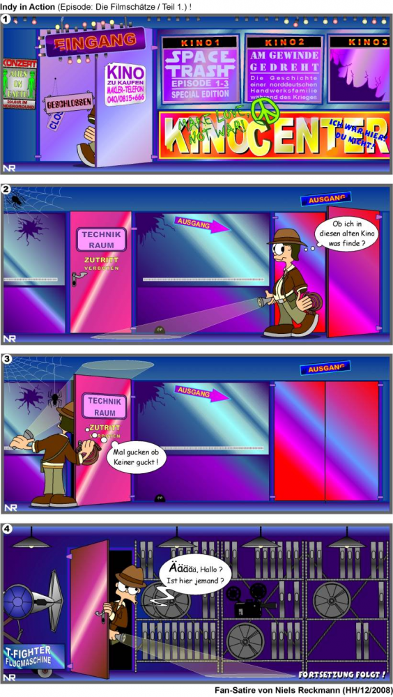 Comic: SF-Satire Indy-Fun (2) 1