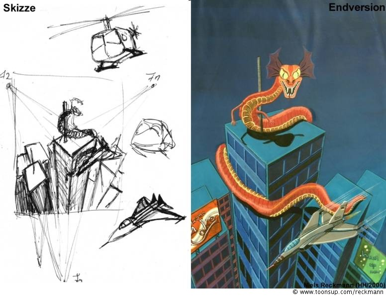 Illustration: Comicversuch (1) 1