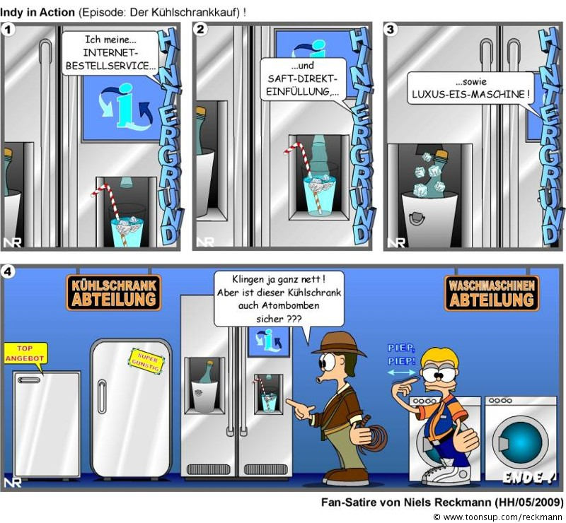Comic: SF-Satire Indy-Fun (4) 1