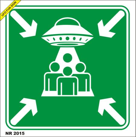 Karrikatur: Ufo Fun Sign 2 1