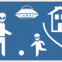 Alien Fun Sign 3