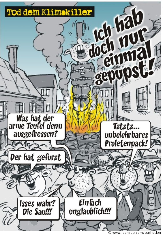 Cartoon: Tod dem Klimakiller 1