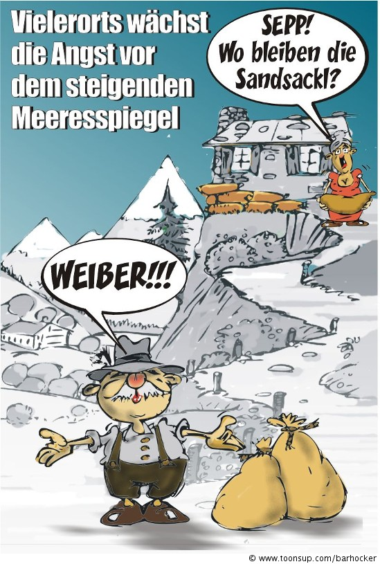 Cartoon: ANGST GEHT UM 1