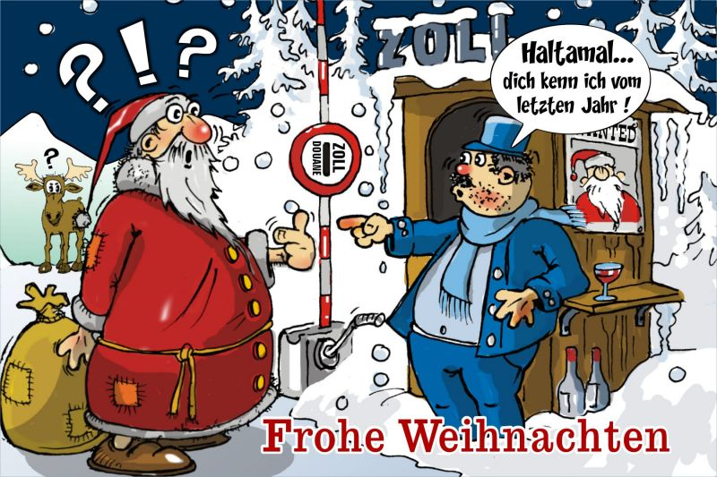 Illustration: Weihnachts-Illu fürn Zoll 1