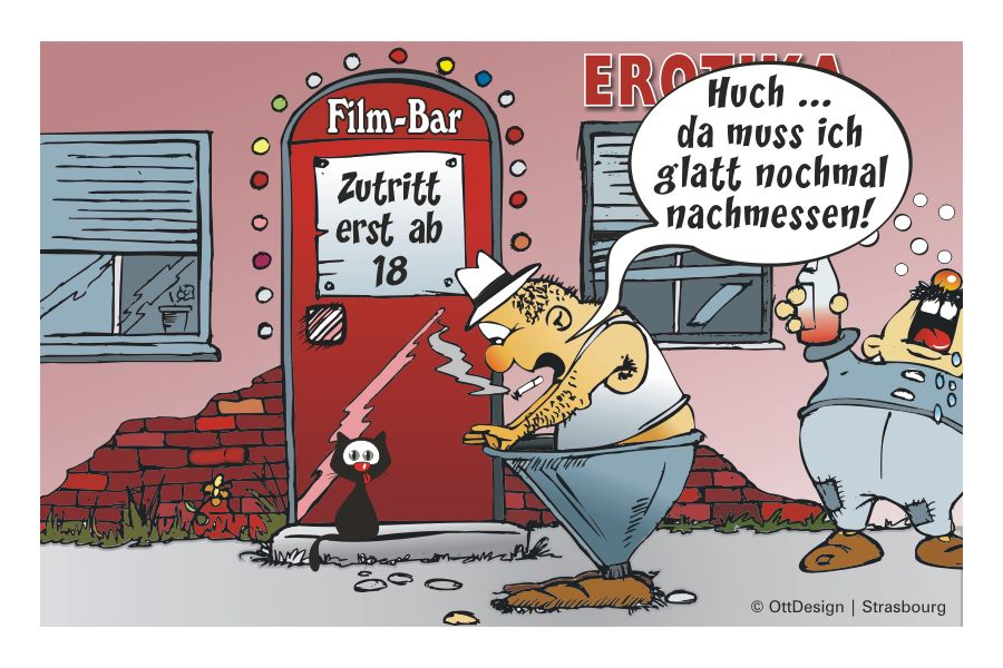 Cartoon: Film-Bar 1