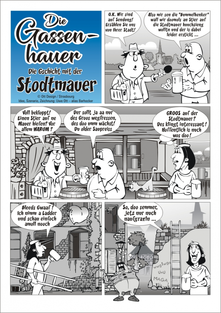 Comic: die Stadtmauer 1