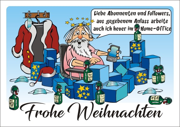 Cartoon: Der Nikolaus kommt heuer nicht 1