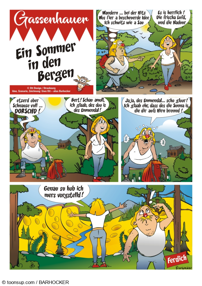 Comic: SOMMER IN DEN BERGEN 1