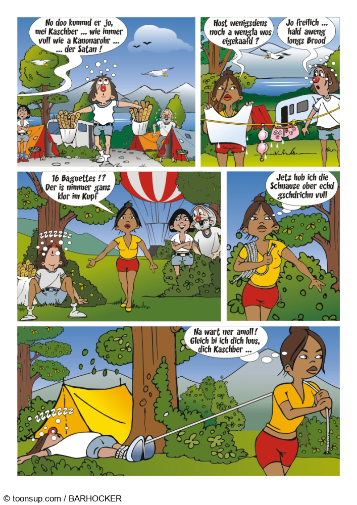 Comic: URLAUBSFREUDEN 4