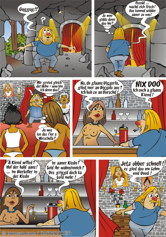 Comic: Das Kind im Berg 3