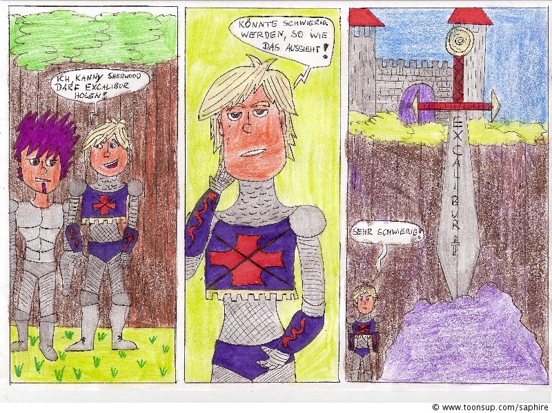 Cartoon: Heavy Excalibur 1