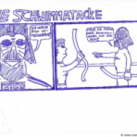 Die Schwimmatacke