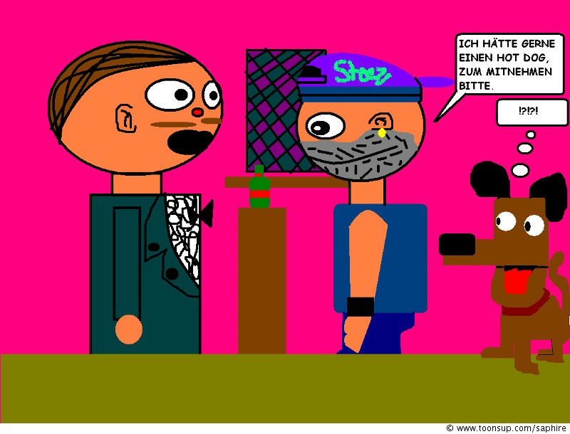 Cartoon: Hot Dog 1