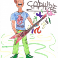 Saphire Paint-Guitar