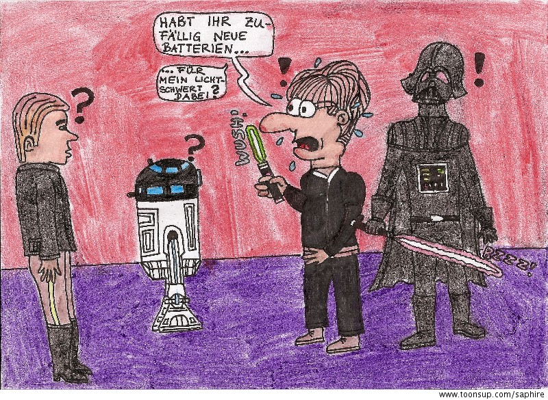 Cartoon: Pech 1