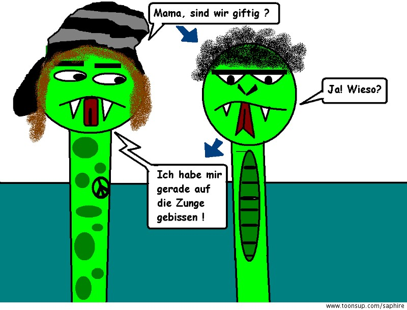 Cartoon: Giftig 1