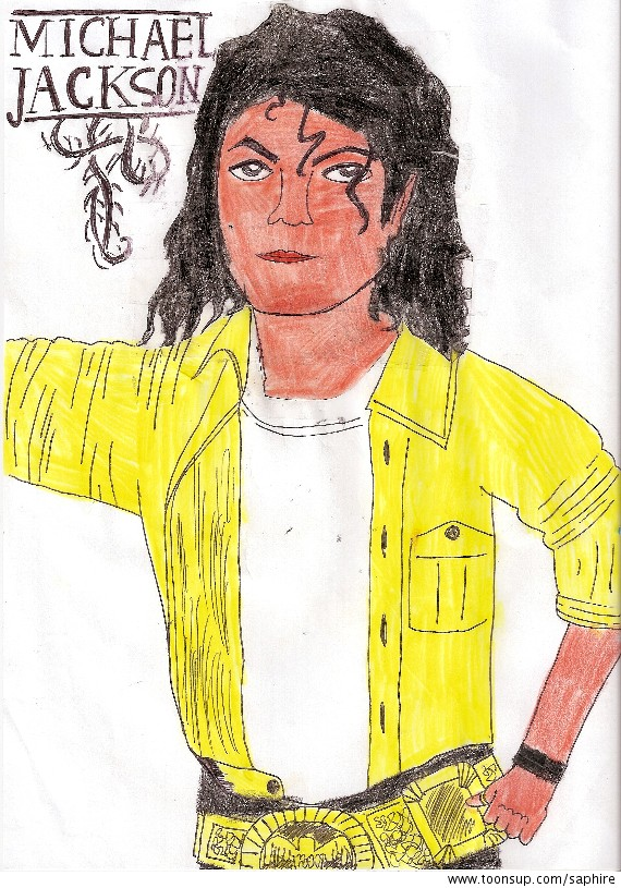 Concept Art / Character Design: Michael Jackson 1
