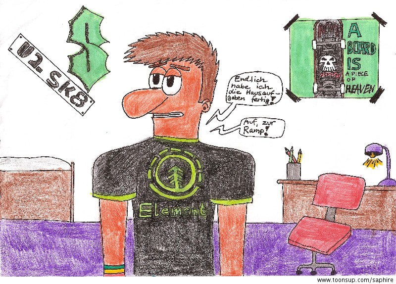Comic: Hony Tawk - Das verlorene Board 1