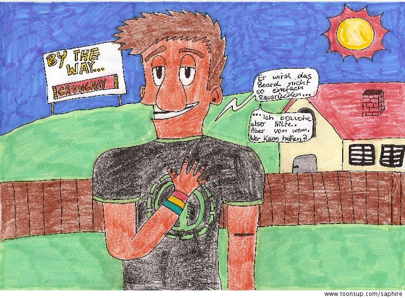 Comic: Hony Tawk - Das verlorene Board 3