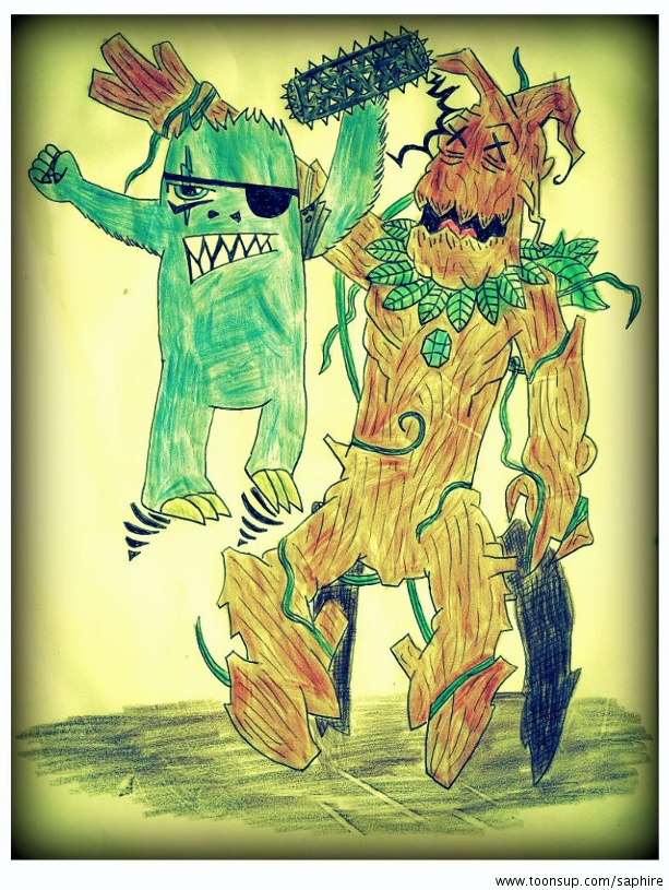 Cartoon: Crystalpunch vs. Nemoralis (Prozess) 2