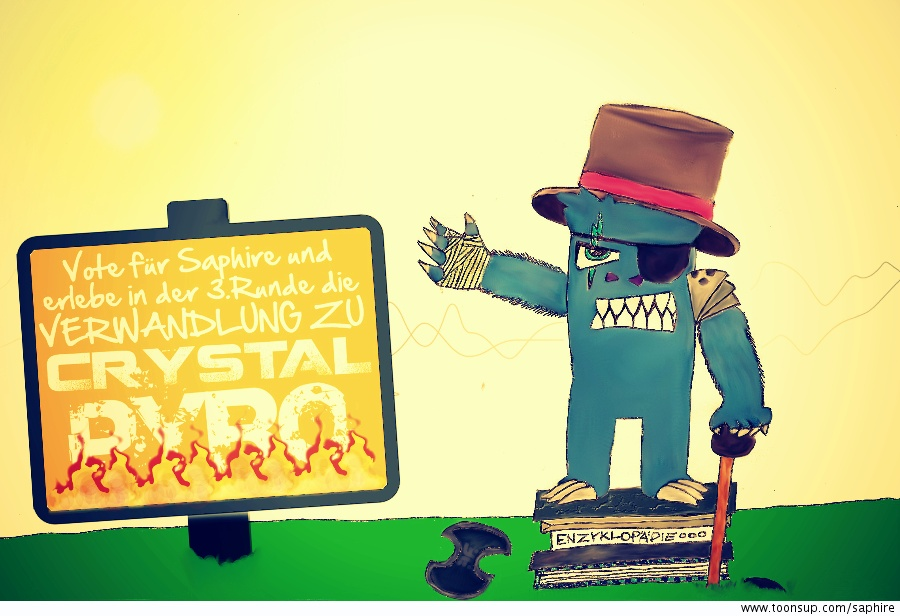 Cartoon: Crystalpyro! 1