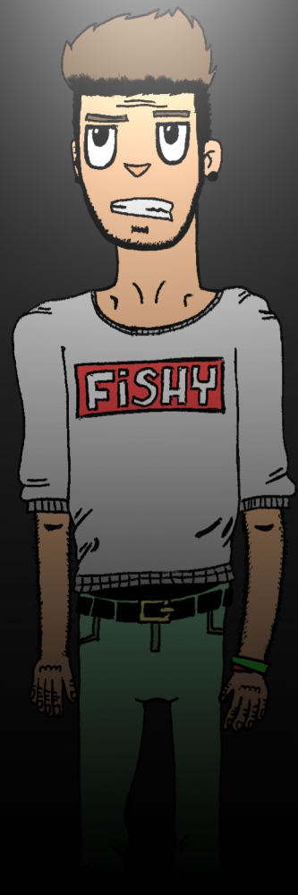 Concept Art / Character Design: Cartoon Selfie 1