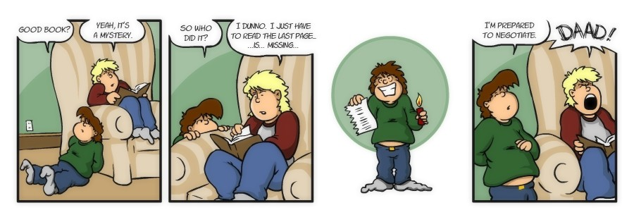Cartoon: The Final Page 1