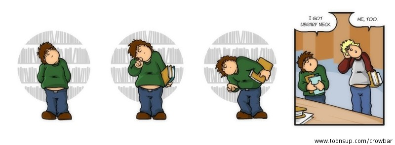 Cartoon: Pain in the Neck 1