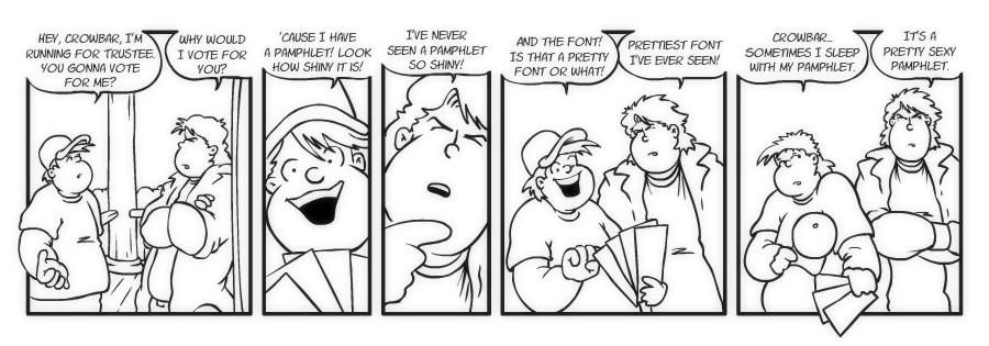 Cartoon: All About the Issues 1