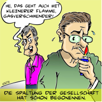 Es geht schon langsam los mit der Gashysterie
