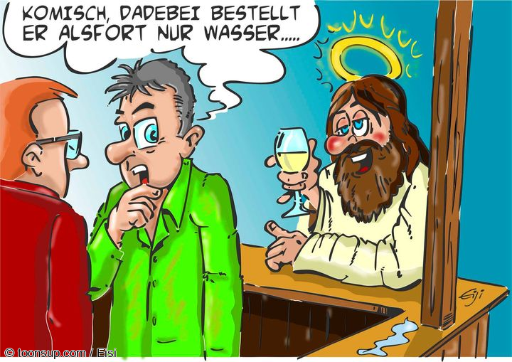 Cartoon: Es ist Weinfestzeit 1