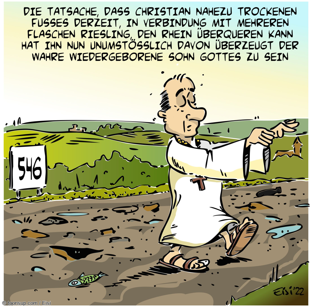 Cartoon: Der Messias 1