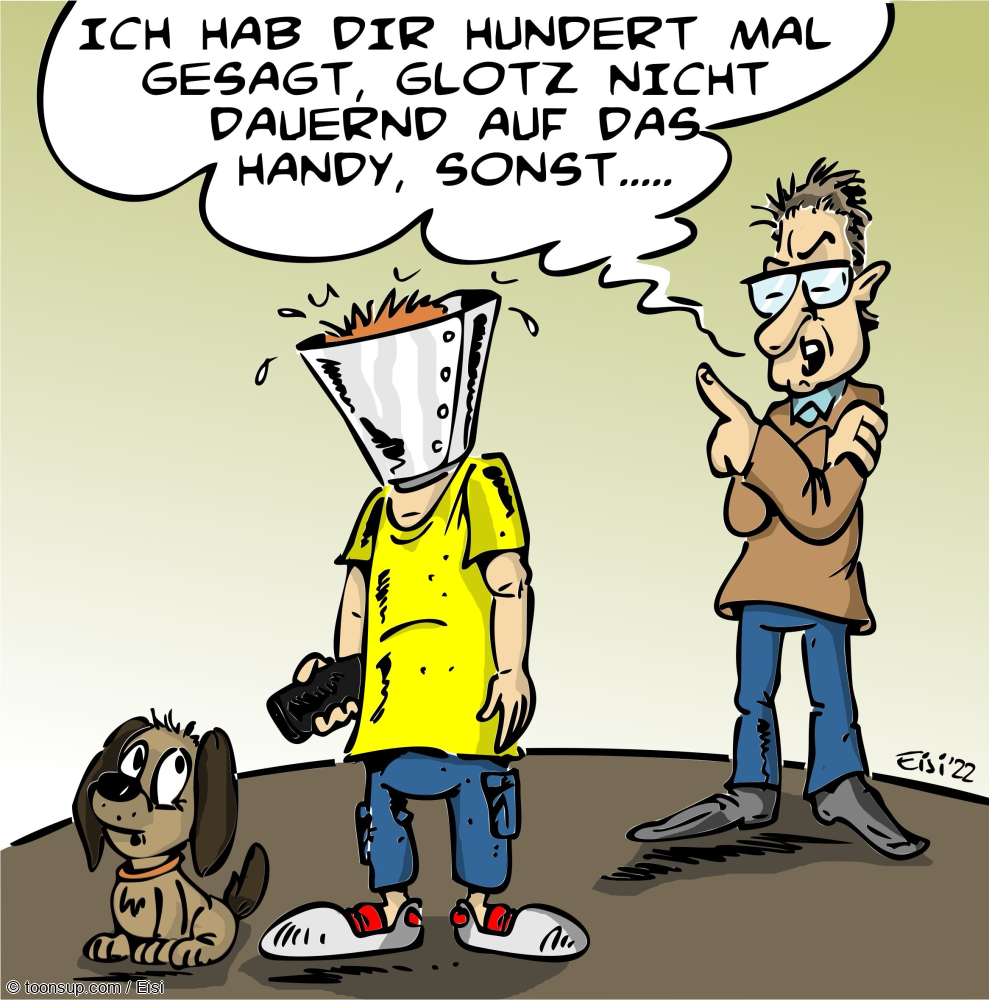 Cartoon: Erziehungstipp 1
