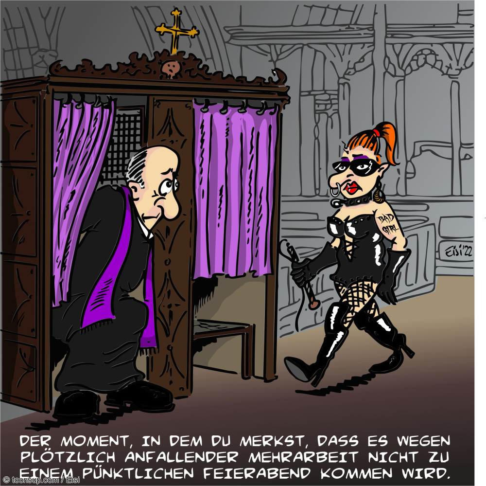 Cartoon: Überstunden 1