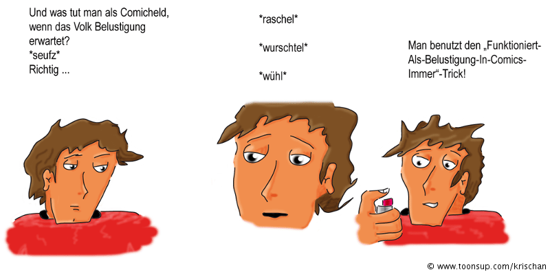 Comic: Erstlingswerk von Krischan 3