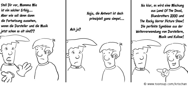 Cartoon: Filmdiskussion 1