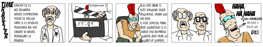 Cartoon: Time Traveler #1 1