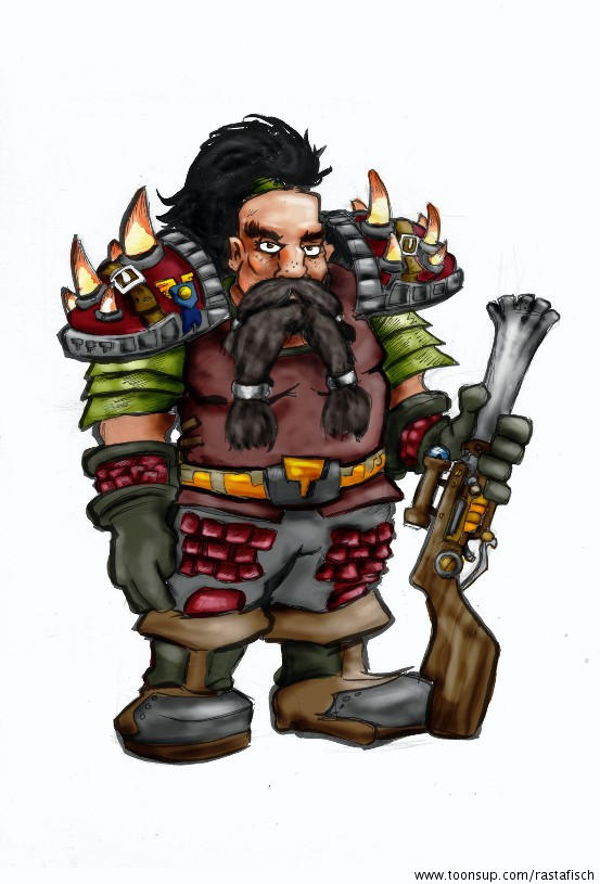 Cartoon: Zwerg 1