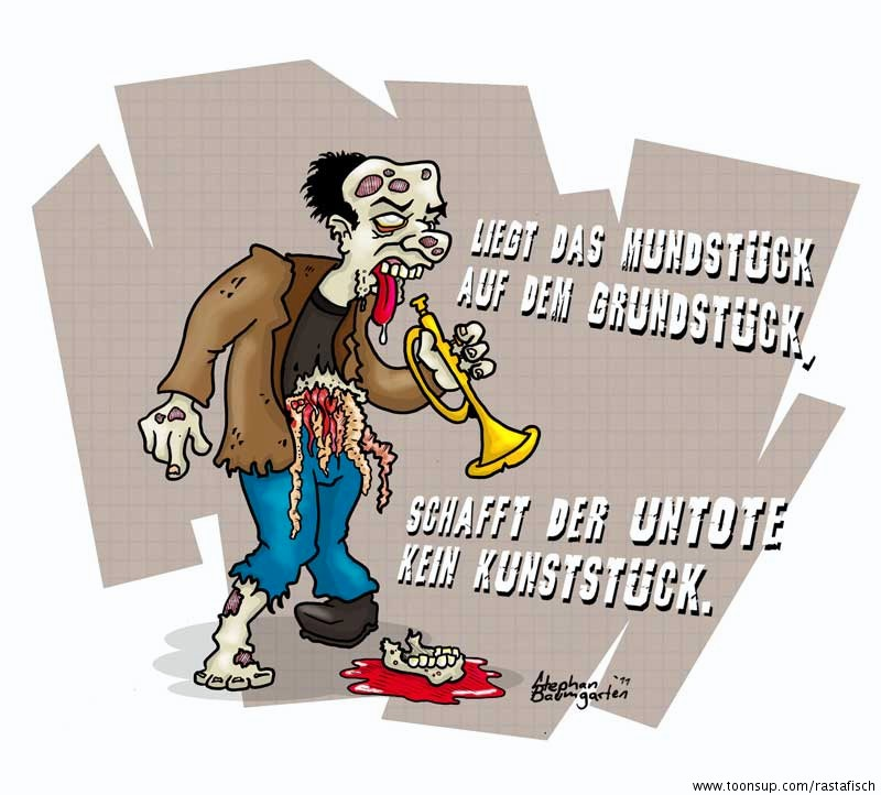 Cartoon: Mundstück 1