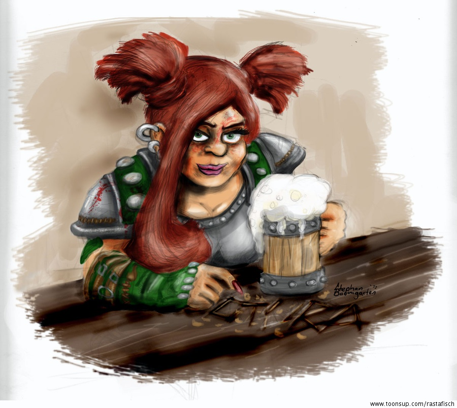Illustration: Zwergin 1