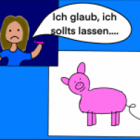Kann nicht Zeichen