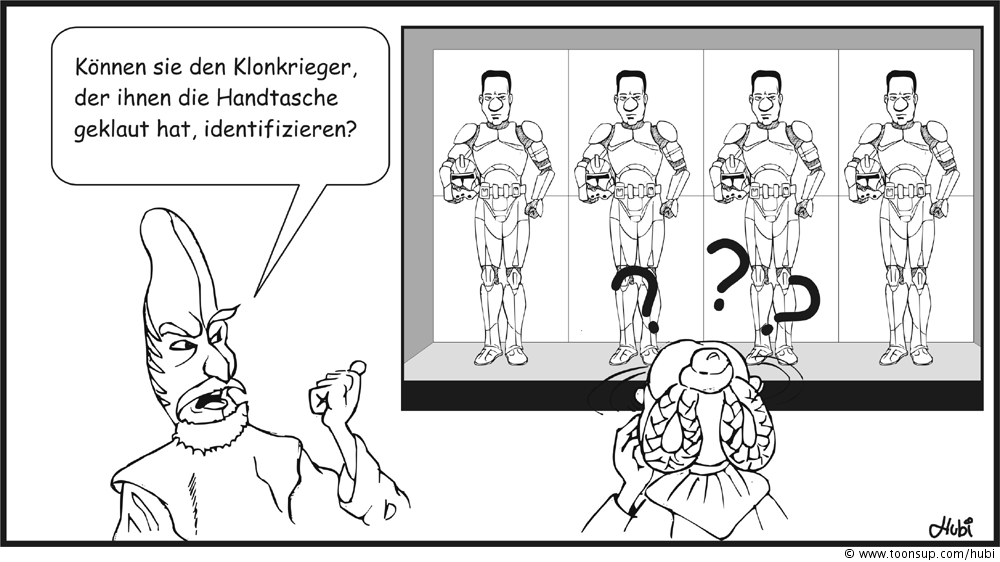 Cartoon: Klondieb 1