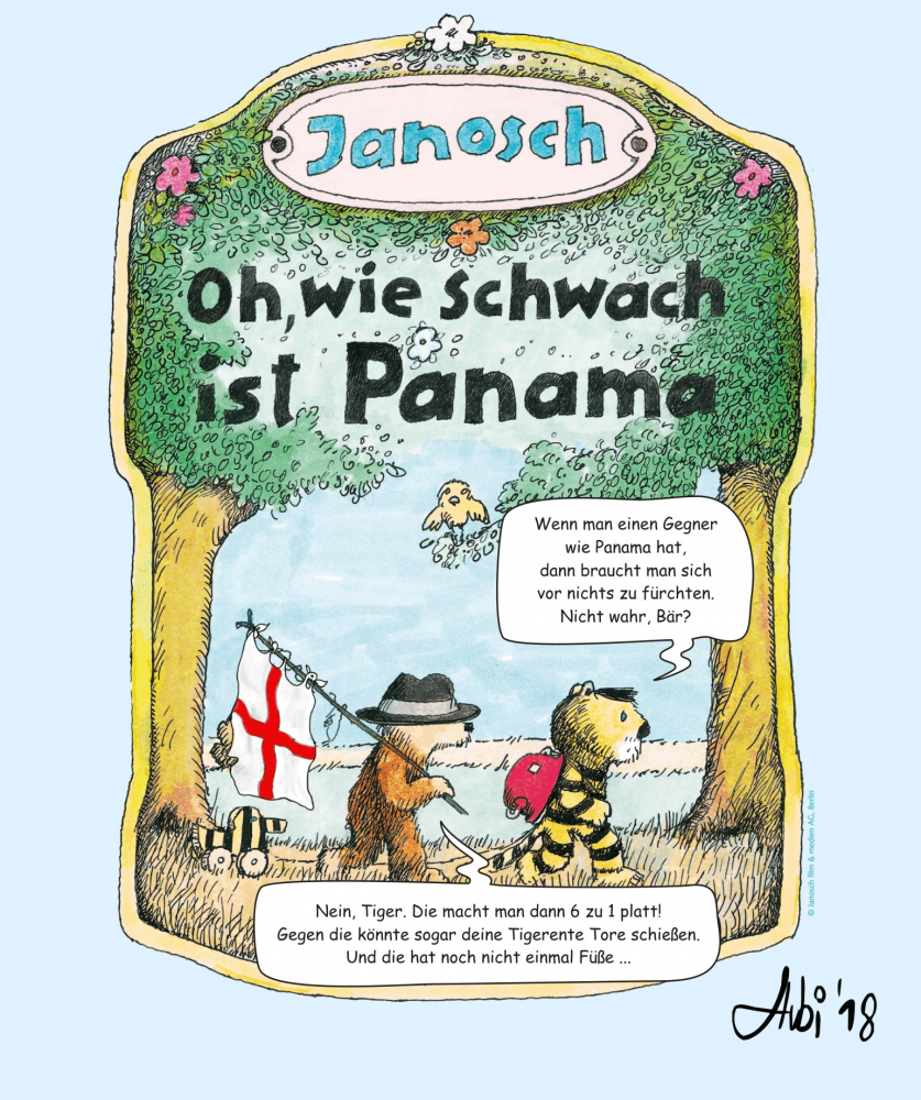 Cartoon: Oh, wie schwach ist Panama 1