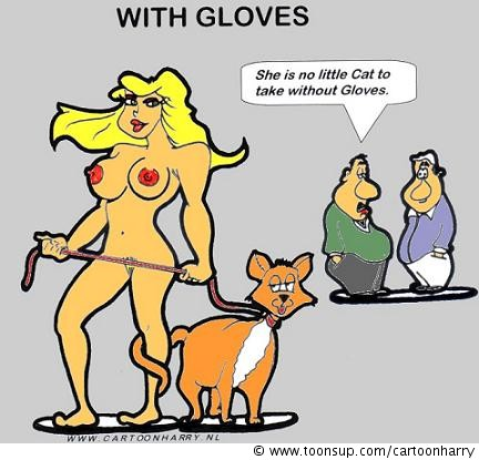 Cartoon: No Gloves 1