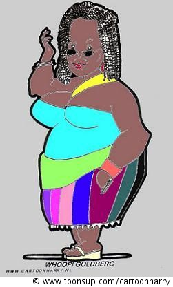 Cartoon: Whoopi Goldberg 1