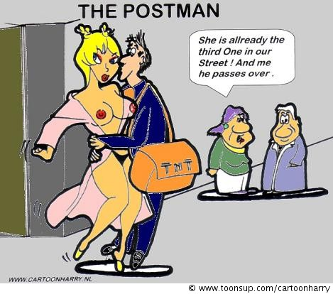 Cartoon: The Postman 1