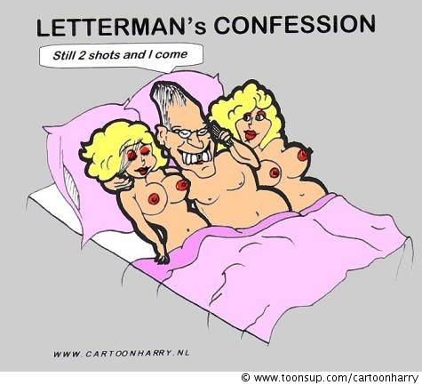 Cartoon: Confession Letterman 1