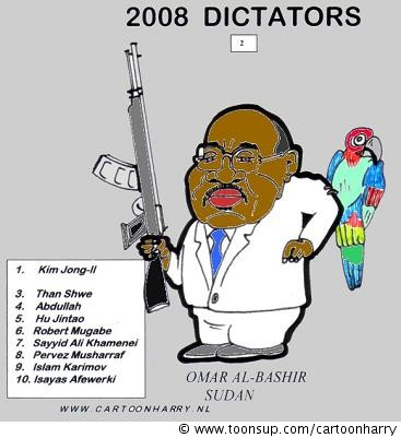 Cartoon: Omar Al-Bashir 1